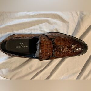 Brown Leather Men's Loafers